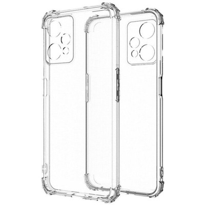 TPU чохол GETMAN Ease logo посилені кути Full Camera для Realme 9 4G / 9 Pro+ Безбарвний (прозорий)