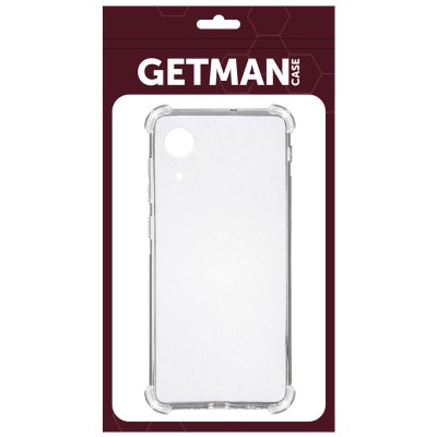TPU чохол GETMAN Ease logo посилені кути Full Camera для Samsung Galaxy A03 Core Безбарвний (прозорий) TPU чохол GETMAN Ease logo посилені кути Full Camera для Samsung Galaxy A03 Core Безбарвний (прозорий)