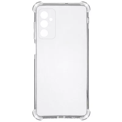 TPU чохол GETMAN Ease logo посилені кути Full Camera для Samsung Galaxy A04s Безбарвний (прозорий)
