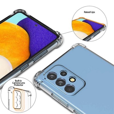 TPU чохол GETMAN Ease logo посилені кути Full Camera для Samsung Galaxy A52 4G / A52 5G / A52s Безбарвний (прозорий) TPU чохол GETMAN Ease logo посилені кути Full Camera для Samsung Galaxy A52 4G / A52 5G / A52s Безбарвний (прозорий)
