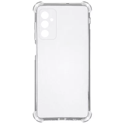 TPU чохол GETMAN Ease logo посилені кути Full Camera для Samsung Galaxy M35 5G Безбарвний (прозорий)