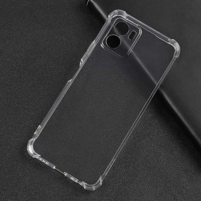 TPU чохол GETMAN Ease logo посилені кути Full Camera для Vivo Y15s Безбарвний (прозорий)