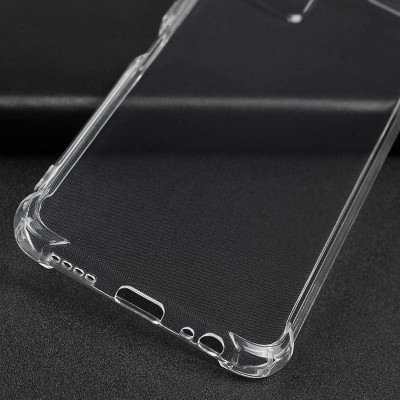 TPU чохол GETMAN Ease logo посилені кути Full Camera для Vivo Y15s Безбарвний (прозорий)