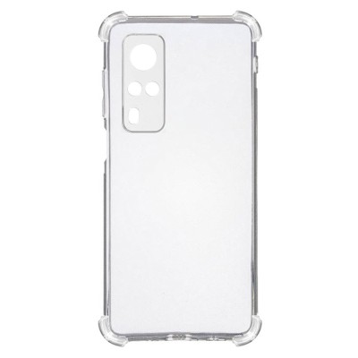 TPU чохол GETMAN Ease logo посилені кути Full Camera для Vivo Y53s Безбарвний (прозорий)