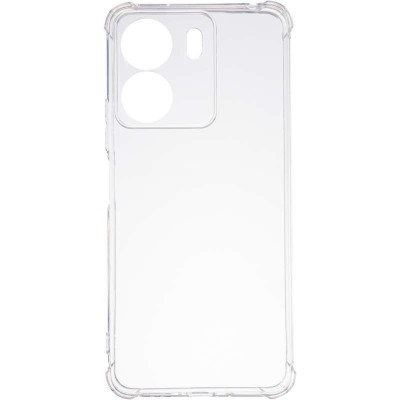 TPU чохол GETMAN Ease logo посилені кути Full Camera для Xiaomi Redmi 13C / Poco C65 Безбарвний (прозорий)