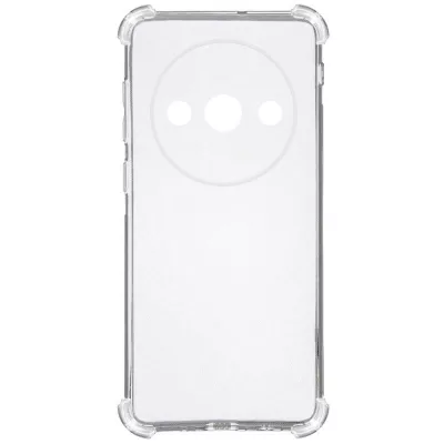 TPU чохол GETMAN Ease logo посилені кути Full Camera для Xiaomi Redmi A3 Безбарвний (прозорий)