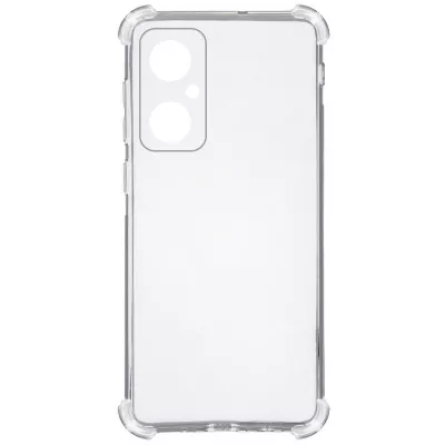 TPU чохол GETMAN Ease logo посилені кути Full Camera для Xiaomi Redmi Note 11R Безбарвний (прозорий)