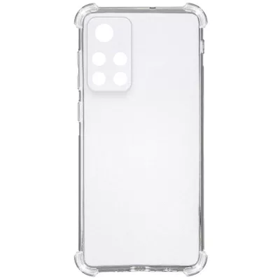 TPU чохол GETMAN Ease logo посилені кути Full Camera для Xiaomi Redmi Note 11S 5G Безбарвний (прозорий)