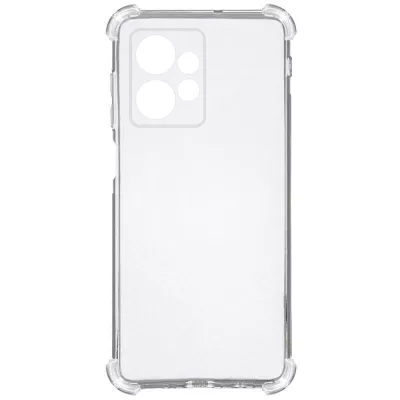 TPU чохол GETMAN Ease logo посилені кути Full Camera для Xiaomi Redmi Note 13 4G Безбарвний (прозорий)