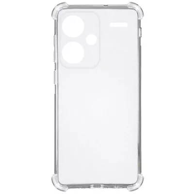 TPU чохол GETMAN Ease logo посилені кути Full Camera для Xiaomi Redmi Note 13 Pro+ Безбарвний (прозорий)