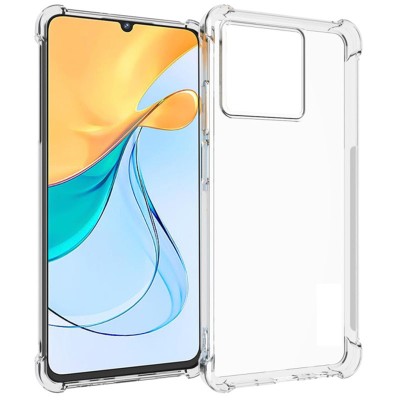TPU чохол GETMAN Ease logo посилені кути для ZTE Blade V50 Vita Безбарвний (прозорий)
