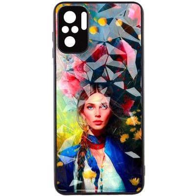 TPU+PC чохол Prisma Ladies для Xiaomi Redmi Note 10 Pro / 10 Pro Max Peonies