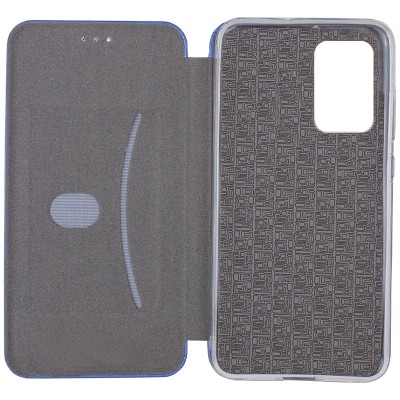 Кожаный чехол (книжка) Classy для Samsung Galaxy A72 4G / A72 5G Синий
