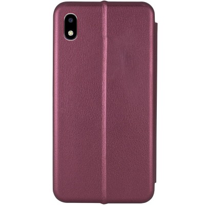 Кожаный чехол (книжка) Classy для ZTE Blade A3 (2020) Бордовый
