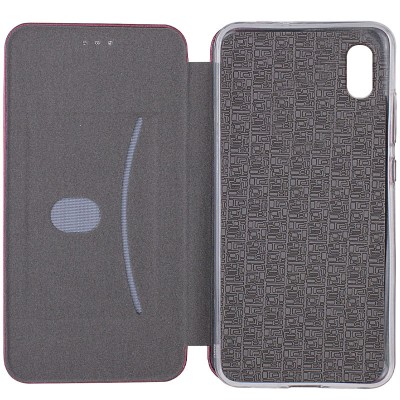 Кожаный чехол (книжка) Classy для ZTE Blade A3 (2020) Бордовый