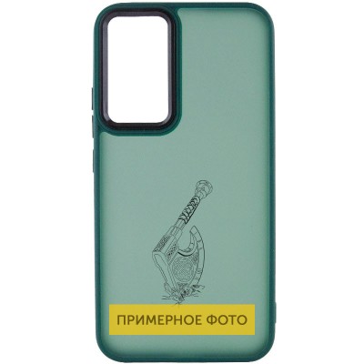 Накладка Oprint Скандинавія Black для Oppo A58 4G Green / Сокира Накладка Oprint Скандинавія Black для Oppo A58 4G Green / Сокира