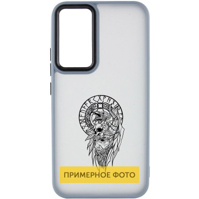 Накладка Oprint Скандинавія Black для Oppo A58 4G Sierra Blue / Воїн Накладка Oprint Скандинавія Black для Oppo A58 4G Sierra Blue / Воїн