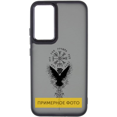 Накладка Oprint Скандинавія Black для Oppo A78 4G Black / Крила Накладка Oprint Скандинавія Black для Oppo A78 4G Black / Крила