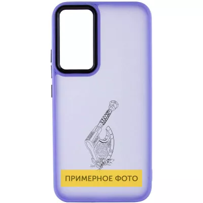 Накладка Oprint Скандинавія Black для Realme 10 4G Purple / Сокира