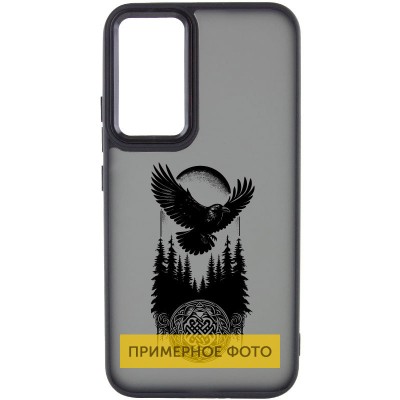 Накладка Oprint Скандинавія Black для Realme C33 Black / Ворон Накладка Oprint Скандинавія Black для Realme C33 Black / Ворон