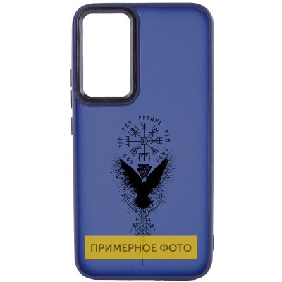 Накладка Oprint Скандинавія Black для Realme C33 Navy Blue / Крила Накладка Oprint Скандинавія Black для Realme C33 Navy Blue / Крила