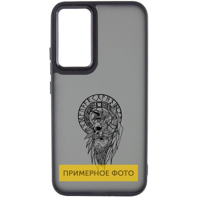 Накладка Oprint Скандинавія Black для Realme C55 Black / Воїн