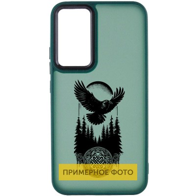 Накладка Oprint Скандинавія Black для Realme C55 Green / Ворон Накладка Oprint Скандинавія Black для Realme C55 Green / Ворон