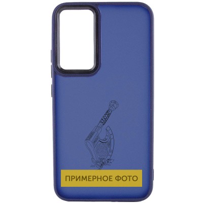 Накладка Oprint Скандинавія Black для Realme C55 Navy Blue / Сокира Накладка Oprint Скандинавія Black для Realme C55 Navy Blue / Сокира