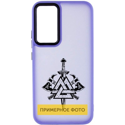Накладка Oprint Скандинавія Black для Realme C55 Purple / Меч Накладка Oprint Скандинавія Black для Realme C55 Purple / Меч