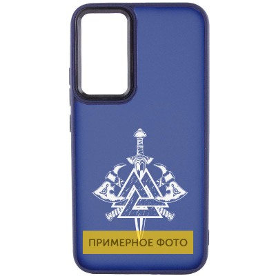 Накладка Oprint Скандинавія White для Oppo A96 Navy Blue / Меч