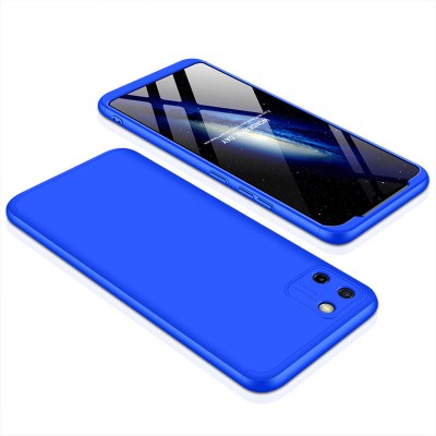 Пластиковая накладка GKK LikGus 360 градусов (opp) для Realme C11 (2020) Синий