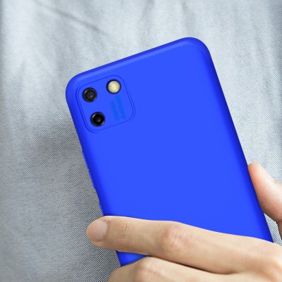 Пластиковая накладка GKK LikGus 360 градусов (opp) для Realme C11 (2020) Синий
