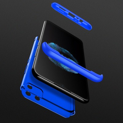 Пластиковая накладка GKK LikGus 360 градусов (opp) для Realme C11 (2020) Синий