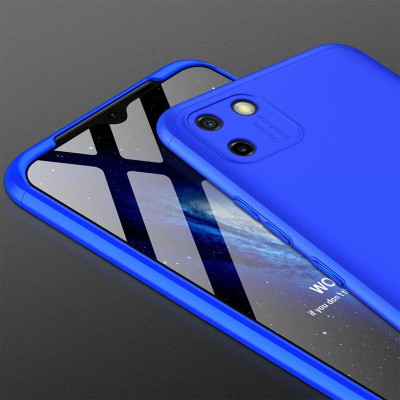 Пластиковая накладка GKK LikGus 360 градусов (opp) для Realme C11 (2020) Синий