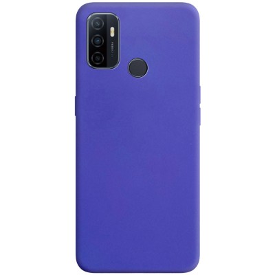 Силиконовый чехол Candy для Oppo A53 / A32 / A33 Сиреневый