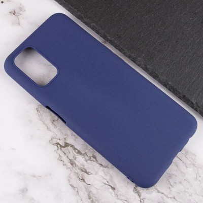 Силиконовый чехол Candy для Oppo A76 4G Синий