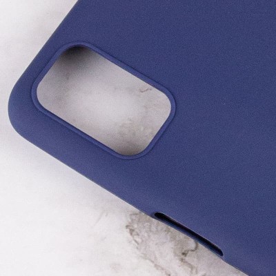 Силиконовый чехол Candy для Oppo A76 4G Синий