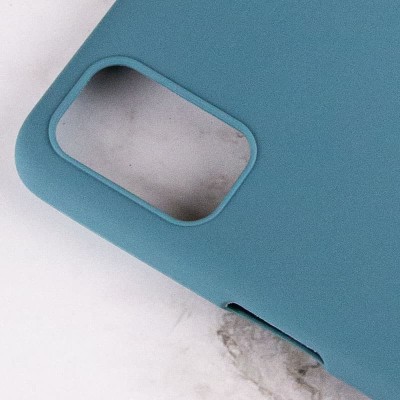 Силиконовый чехол Candy для Oppo A96 Синий / Powder Blue Силиконовый чехол Candy для Oppo A96 Синий / Powder Blue