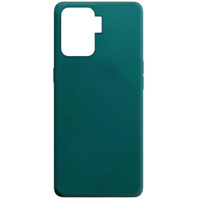 Силиконовый чехол Candy для Oppo Reno 5 Lite / A94 4G Зеленый / Forest green
