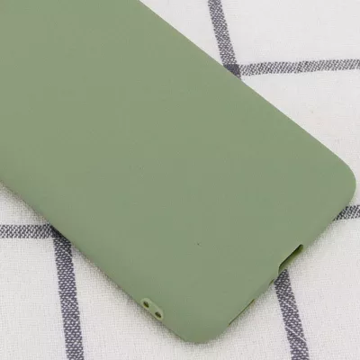 Силиконовый чехол Candy для Samsung Galaxy A03s Фисташковый