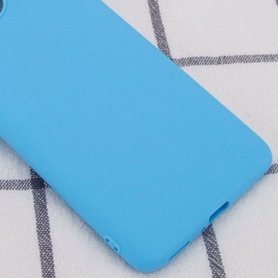 Силиконовый чехол Candy для Samsung Galaxy A53 5G Голубой