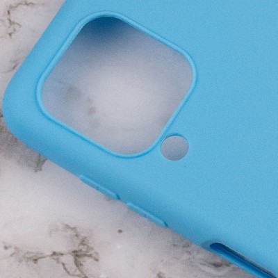 Силиконовый чехол Candy для Samsung Galaxy M33 5G Голубой