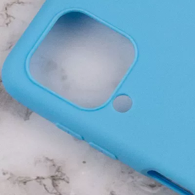 Силиконовый чехол Candy для Samsung Galaxy M33 5G Голубой