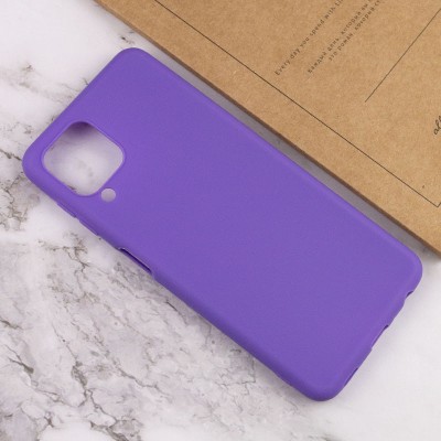 Силиконовый чехол Candy для Samsung Galaxy M53 5G Сиреневый