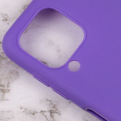 Силиконовый чехол Candy для Samsung Galaxy M53 5G Сиреневый