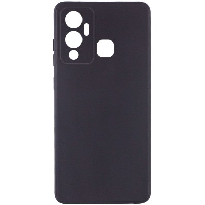 Силіконовий чохол Candy Full Camera для Infinix Hot 12 Play Чорний / Black