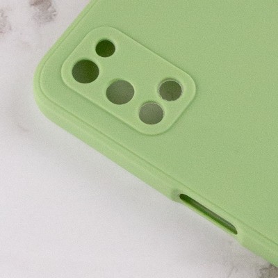 Силіконовий чохол Candy Full Camera для Oppo A52 / A72 / A92 Фісташковий