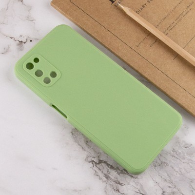 Силіконовий чохол Candy Full Camera для Oppo A52 / A72 / A92 Фісташковий