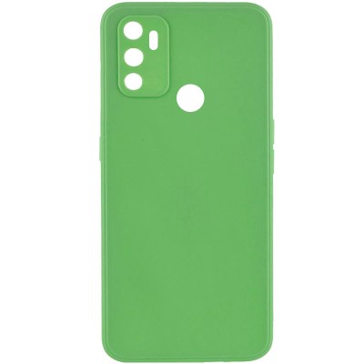 Силіконовий чохол Candy Full Camera для Oppo A53 / A32 / A33 Зелений / Green