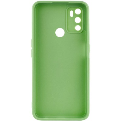Силіконовий чохол Candy Full Camera для Oppo A53 / A32 / A33 Зелений / Green